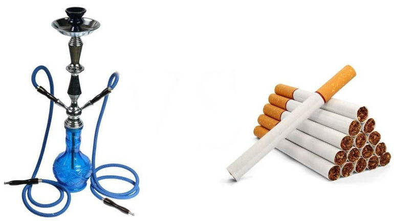 Сравнение кальяна и сигарет